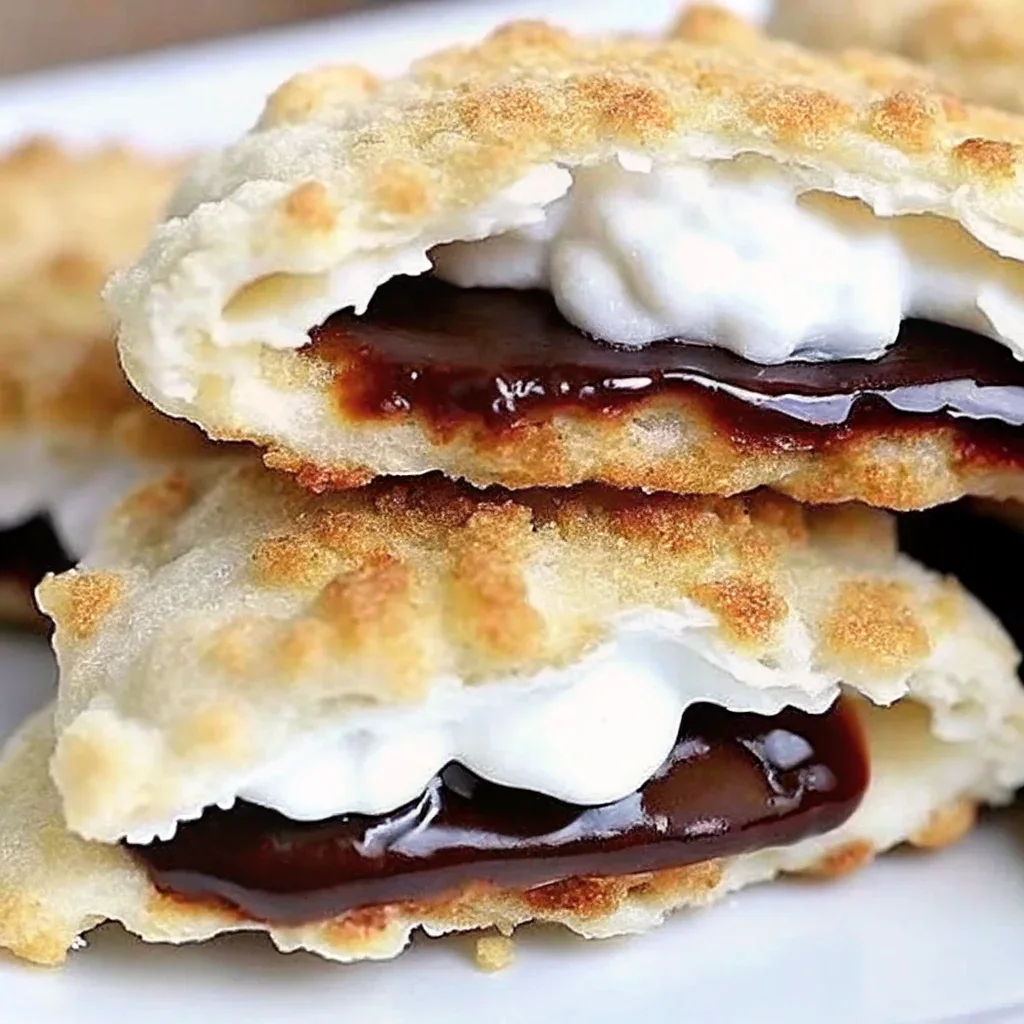 All Recipes 5 Buttery s'mores hand pies fresh baked with golden crust