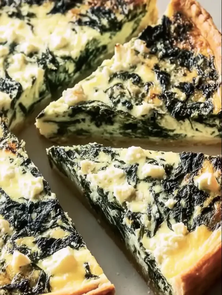 Spinach Egg Bake  Golden, Fluffy, and Packed with Savory Goodness