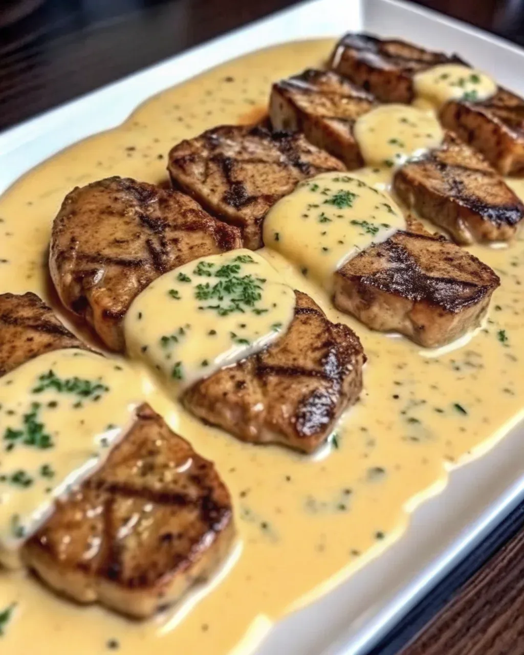 Creamy Garlic Parmesan Ribeye Steak Recipe 2 card Creamy Ribeye Steak