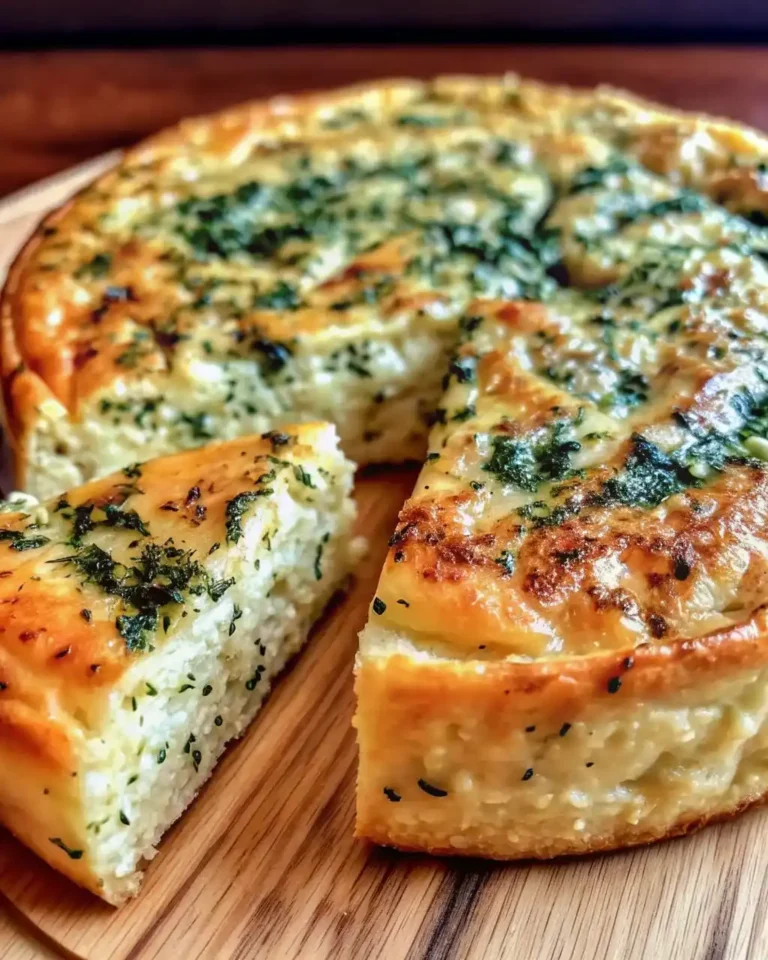 Spinach & Cottage Cheese Crustless Quiche Light, Fluffy & Protein-Packed