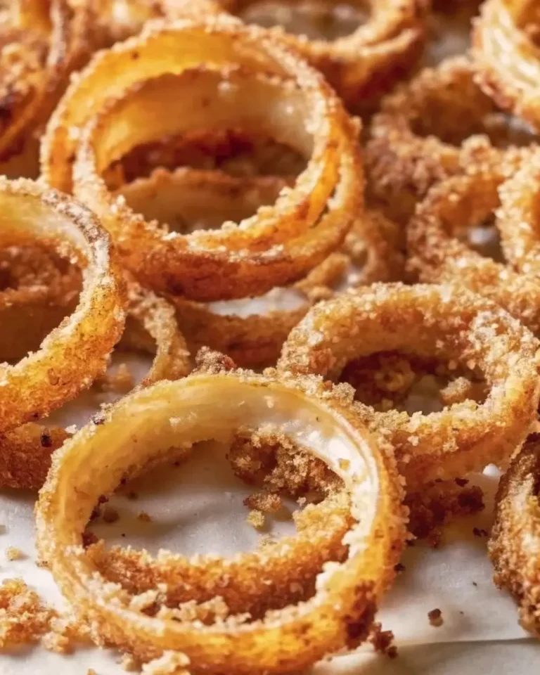 Oven-Baked Onion Ring Chips: A Crispy, Guilt-Free Snack