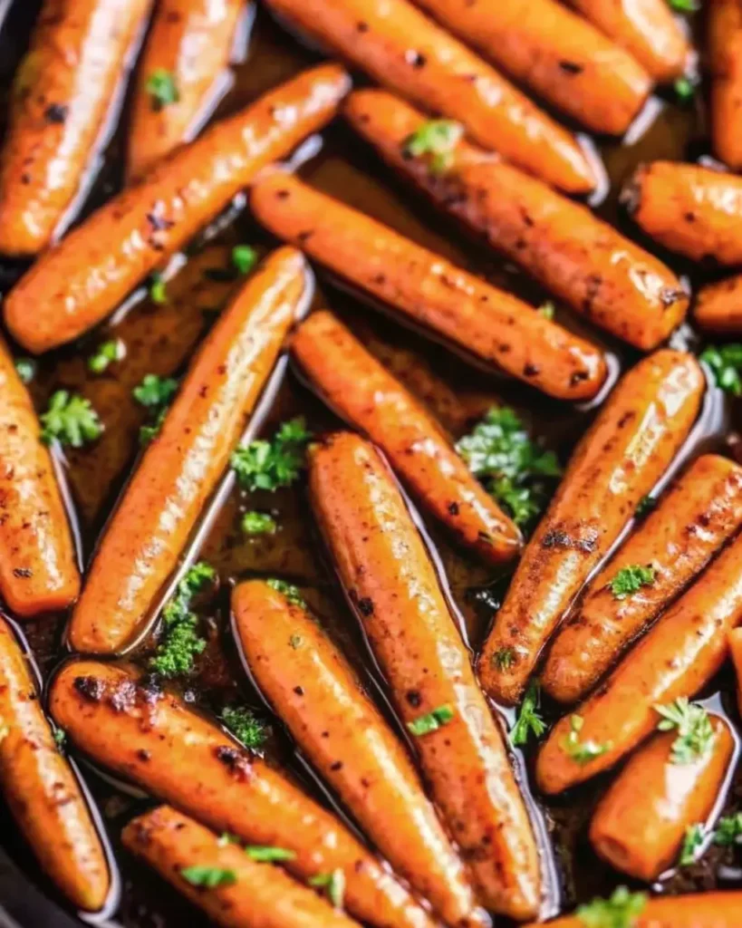 Honey Garlic Butter Roasted Carrots (Sweet, Savory & Perfectly Caramelized)