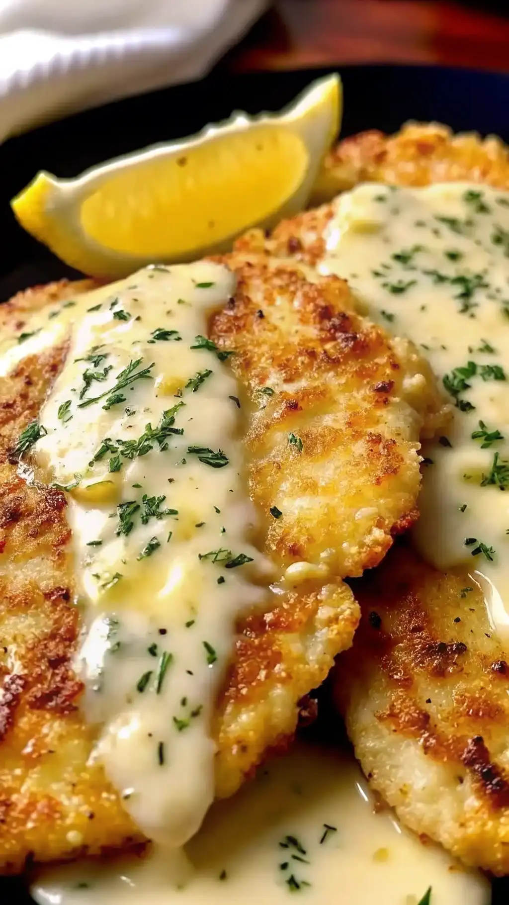 lemon pecorino crusted chicken recipe