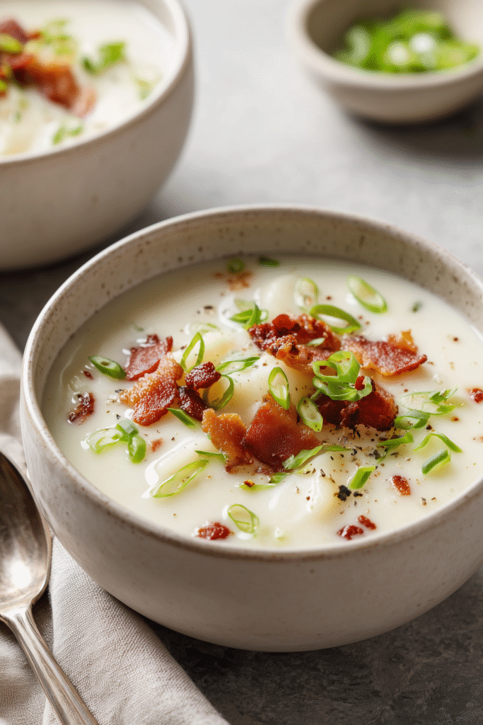 4 Ingredient Potato Soup That’s Creamy, Cozy, and So Simple 1 4 Ingredient Potato Soup 1