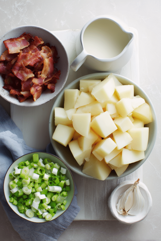 4 Ingredient Potato Soup That’s Creamy, Cozy, and So Simple 2 4 Ingredient Potato Soup 2