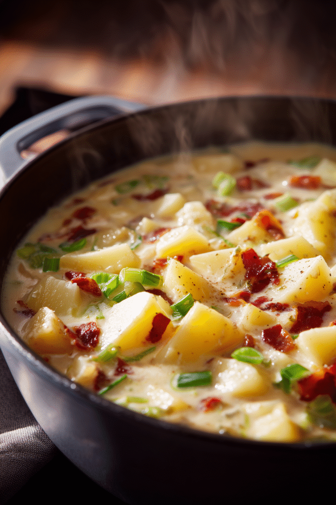 4 Ingredient Potato Soup That’s Creamy, Cozy, and So Simple 3 4 Ingredient Potato Soup