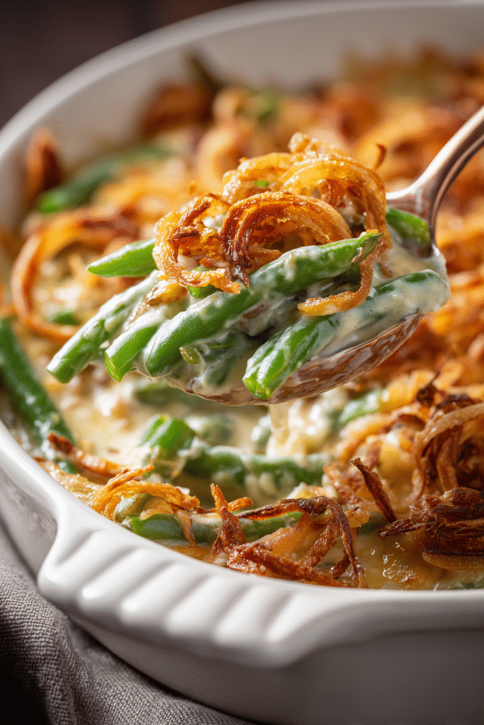 Classic Green Bean Casserole (Creamy, Crispy & Totally Cozy) 3 Green Bean Casserole 2
