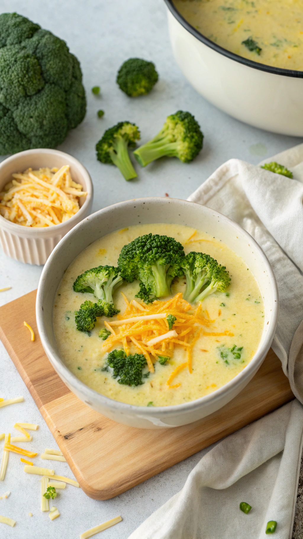 Best Broccoli Cheese Soup 3 Broccoli Cheese Soup cooking process step