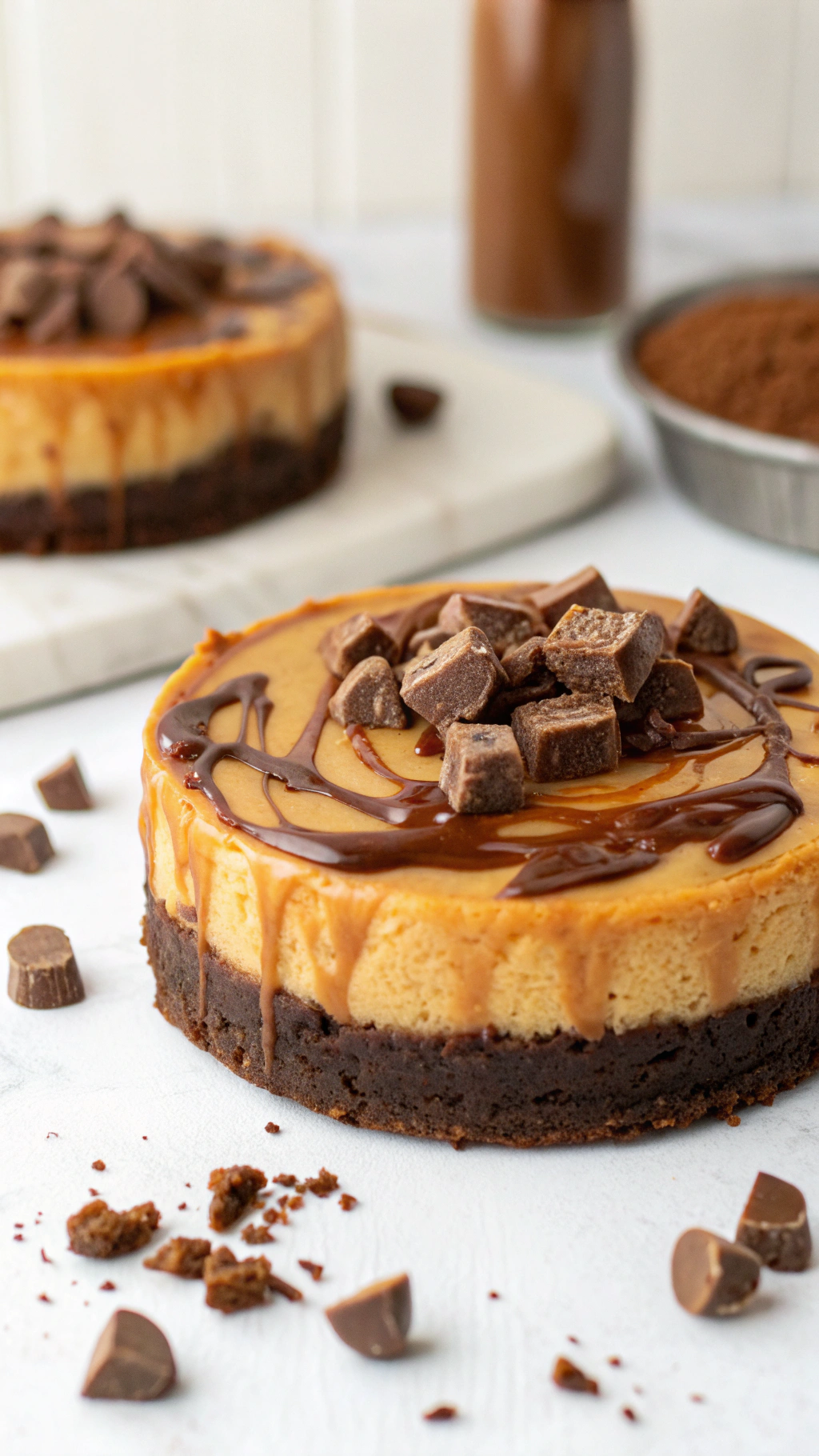 Best Caramel Brownie Cheesecake 2 Caramel Brownie Cheesecake ingredients preparation