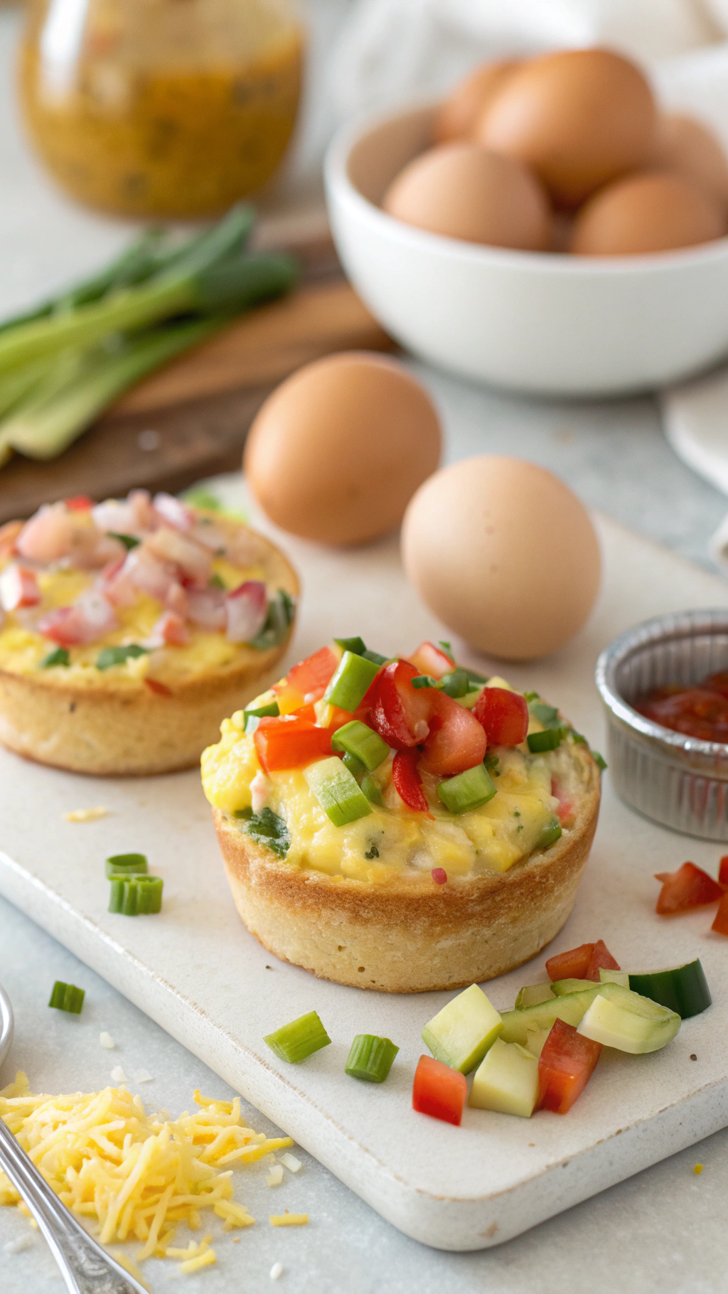 Best Breakfast Egg Muffins 2 Breakfast Egg Muffins ingredients preparation