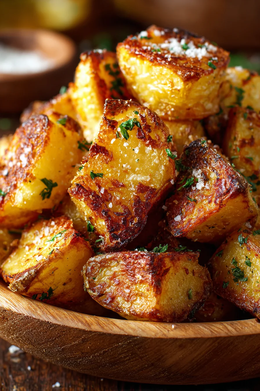 Crispy Homemade Roast Potatoes (Ultra Crispy & Fluffy Inside)