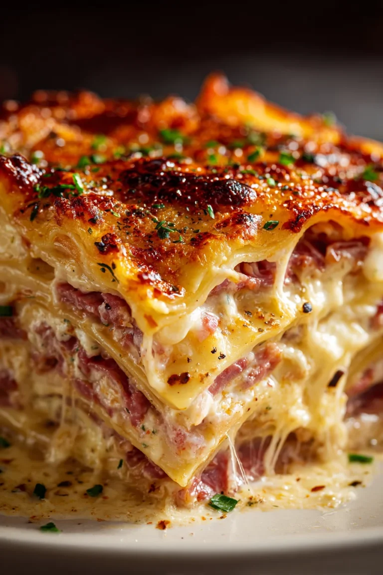 Layered Reuben Casserole Bake